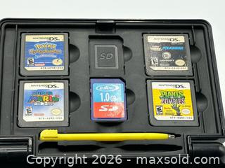 MaxSold Auction: Nintendo DS Lite With 4 Games in a Case - St. Catharines (Ontario, Canada) SELLER MANAGED Estate Sale Online Auction - Drury Crescent