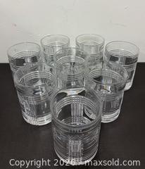 MaxSold Auction: (8) Signed Ralph Lauren Crystal Glen Plaid Whiskey Glasses  - Toronto (Ontario, Canada) PARTNER MANAGED Reseller Online Auction - Queen Street West