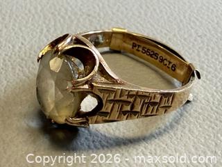 MaxSold Auction: Vintage 9K Gold Ring - Marked  - Toronto (Ontario, Canada) PARTNER MANAGED Reseller Online Auction - Queen Street West