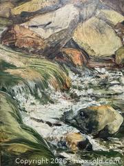 MaxSold Auction: Vintage Framed Signed & Dated 1971 Original Textured Painting on Board  - Toronto (Ontario, Canada) PARTNER MANAGED Reseller Online Auction - Queen Street West