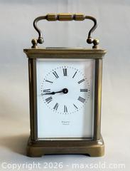MaxSold Auction:  Vintage KENTS' TORONTO Brass Carriage Clock - Toronto (Ontario, Canada) PARTNER MANAGED Reseller Online Auction - Queen Street West
