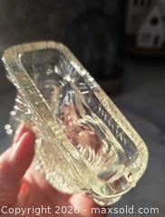MaxSold Auction: 1940s - Jeannette Glass Co. Clear Pressed Glass Rabbit Figurine - Mint Condition - Kingston (Ontario, Canada) SELLER MANAGED Downsizing Online Auction - Abdo Road