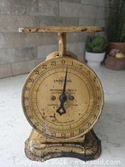 MaxSold Auction: Antique - Universal (Landers, Frary & Clark) Kitchen / Household Scale - Farmhouse Rustic Decor - Kingston (Ontario, Canada) SELLER MANAGED Downsizing Online Auction - Abdo Road