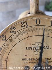 MaxSold Auction: Antique - Universal (Landers, Frary & Clark) Kitchen / Household Scale - Farmhouse Rustic Decor - Kingston (Ontario, Canada) SELLER MANAGED Downsizing Online Auction - Abdo Road