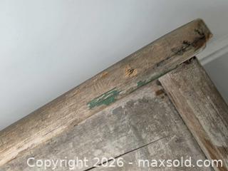 MaxSold Auction: Antique Wooden Washboard with Pressed Decorative Glass Panel - 23.75"L x 12"W x 2 5/8"D - Kingston (Ontario, Canada) SELLER MANAGED Downsizing Online Auction - Abdo Road