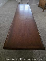 MaxSold Auction: MCM - Lane coffee table made by Knechtel in Hanover, Ontario -  Mid-Century Modern Solid Wood Coffee Table, Brown - Kingston (Ontario, Canada) SELLER MANAGED Downsizing Online Auction - Abdo Road