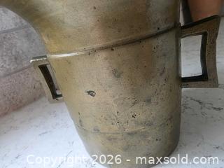 MaxSold Auction: Vintage - Mortar and Pestle Antique Industrial - Beautifully Decorative - Weights 4lbs 8oz - Kingston (Ontario, Canada) SELLER MANAGED Downsizing Online Auction - Abdo Road