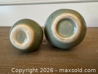 MaxSold Auction: A Pair of Korean Celadon Bud Vases - Pickering (Ontario, Canada) SELLER MANAGED Reseller Online Auction - Old Brock Road