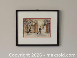MaxSold Auction: Trish Romance Print - Pickering (Ontario, Canada) SELLER MANAGED Reseller Online Auction - Old Brock Road