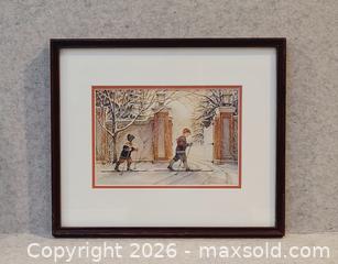 MaxSold Auction: Trish Romance Print - Pickering (Ontario, Canada) SELLER MANAGED Reseller Online Auction - Old Brock Road
