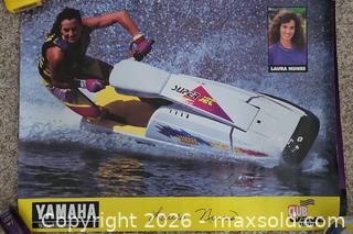 MaxSold Auction: Lot Of Vintage Jet Ski Posters - Riverview (Florida, USA) SELLER MANAGED Downsizing Online Auction - Holly Heath Drive