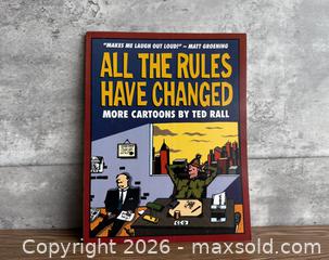 MaxSold Auction: All the Rules Have Changed: More Cartoons by Ted Rall Softcover Book - Los Gatos (California, USA) SELLER MANAGED Estate Sale Online Auction - East Main Street