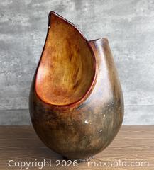 MaxSold Auction: LARGE Vintage AT Made in Mexico Ceramic Flower Bud Vase - Los Gatos (California, USA) SELLER MANAGED Estate Sale Online Auction - East Main Street