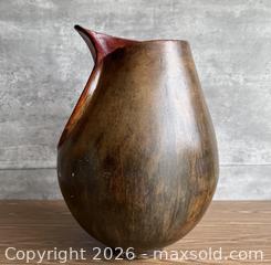 MaxSold Auction: LARGE Vintage AT Made in Mexico Ceramic Flower Bud Vase - Los Gatos (California, USA) SELLER MANAGED Estate Sale Online Auction - East Main Street