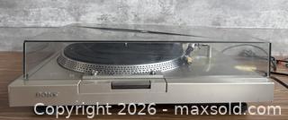 MaxSold Auction: SONY DIRECT DRIVE PS-T1 STEREO TURNTABLE SYSTEM - Los Gatos (California, USA) SELLER MANAGED Estate Sale Online Auction - East Main Street