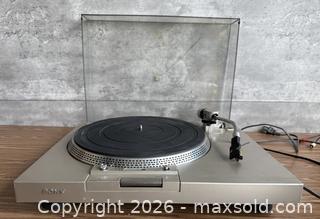 MaxSold Auction: SONY DIRECT DRIVE PS-T1 STEREO TURNTABLE SYSTEM - Los Gatos (California, USA) SELLER MANAGED Estate Sale Online Auction - East Main Street