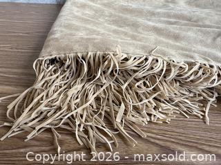MaxSold Auction: Strouds Brown Fringed Blanket - Los Gatos (California, USA) SELLER MANAGED Estate Sale Online Auction - East Main Street