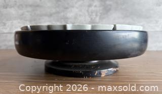 MaxSold Auction: Vintage Japanese Imari Porcelain Appetizer Condiment Tray on Wooden Base - Los Gatos (California, USA) SELLER MANAGED Estate Sale Online Auction - East Main Street