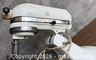 MaxSold Auction: Vintage KitchenAid Stand Mixer. Sturdy to last a Lifetime!  - Los Gatos (California, USA) SELLER MANAGED Estate Sale Online Auction - East Main Street