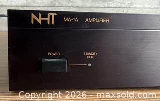 MaxSold Auction: VINTAGE NHT MA-1 Subwoofer Amplifier - Los Gatos (California, USA) SELLER MANAGED Estate Sale Online Auction - East Main Street