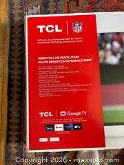 MaxSold Auction: A TCL 40 -inch Google T.V. still in box and never used. - Oro-Medonte (Ontario, Canada) SELLER MANAGED Downsizing Online Auction - Line 7 South