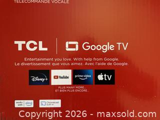 MaxSold Auction: A TCL 40 -inch Google T.V. still in box and never used. - Oro-Medonte (Ontario, Canada) SELLER MANAGED Downsizing Online Auction - Line 7 South