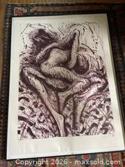 MaxSold Auction: An Original Graham Coughtry Lithograph. - Oro-Medonte (Ontario, Canada) SELLER MANAGED Downsizing Online Auction - Line 7 South