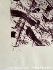 MaxSold Auction: An Original Graham Coughtry Lithograph. - Oro-Medonte (Ontario, Canada) SELLER MANAGED Downsizing Online Auction - Line 7 South