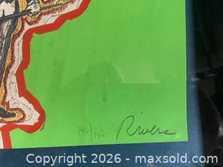MaxSold Auction: An Original Larry Rivers Silkscreen from his Boston Massacre Series. - Oro-Medonte (Ontario, Canada) SELLER MANAGED Downsizing Online Auction - Line 7 South