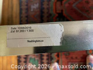 MaxSold Auction: An Original Larry Rivers Silkscreen from his Boston Massacre Series. - Oro-Medonte (Ontario, Canada) SELLER MANAGED Downsizing Online Auction - Line 7 South