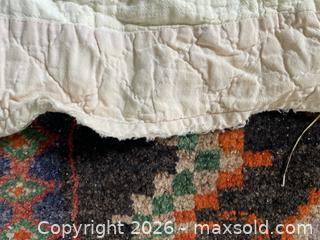 MaxSold Auction: Antique Handmade Summer Quilt. - Oro-Medonte (Ontario, Canada) SELLER MANAGED Downsizing Online Auction - Line 7 South