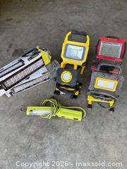 MaxSold Auction: Floor lights and power bars - North Cowichan (British Columbia, Canada) SELLER MANAGED Moving Online Auction - Maple Bay Road