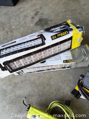 MaxSold Auction: Floor lights and power bars - North Cowichan (British Columbia, Canada) SELLER MANAGED Moving Online Auction - Maple Bay Road