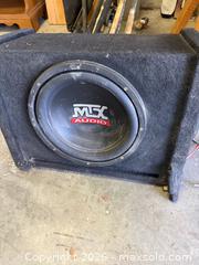 MaxSold Auction: speaker - North Cowichan (British Columbia, Canada) SELLER MANAGED Moving Online Auction - Maple Bay Road