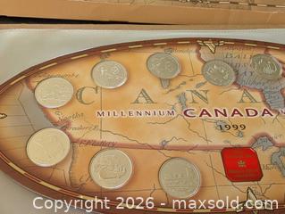 MaxSold Auction: 1999 & 2000 coin set - Ottawa (Ontario, Canada) SELLER MANAGED Downsizing Online Auction - Kingsford Court