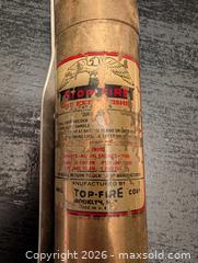 MaxSold Auction: Antique brass fire extinguisher, button pins and patches  - Ottawa (Ontario, Canada) SELLER MANAGED Downsizing Online Auction - Kingsford Court