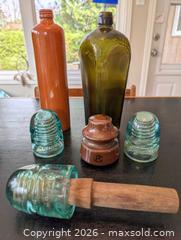 MaxSold Auction: Vintage bottles & insulators  - Ottawa (Ontario, Canada) SELLER MANAGED Downsizing Online Auction - Kingsford Court