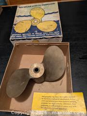 MaxSold Auction: Vintage Michigan brass propeller  - Ottawa (Ontario, Canada) SELLER MANAGED Downsizing Online Auction - Kingsford Court