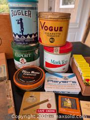 MaxSold Auction: Vintage tobacciana lot - Ottawa (Ontario, Canada) SELLER MANAGED Downsizing Online Auction - Kingsford Court