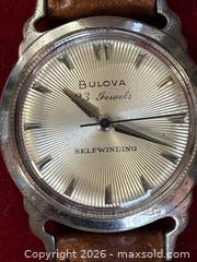 MaxSold Auction: vintage men's Bulova 23 Jewels automatic watch  - Mississauga (Ontario, Canada) SELLER MANAGED Downsizing Online Auction - Summerville Court (STORAGE)