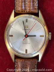 MaxSold Auction: vintage men's Tissot Seastar automatic watch  - Mississauga (Ontario, Canada) SELLER MANAGED Downsizing Online Auction - Summerville Court (STORAGE)