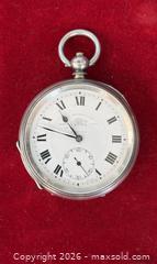 MaxSold Auction: vintage Sterling silver pocket watch Made In England  - Mississauga (Ontario, Canada) SELLER MANAGED Downsizing Online Auction - Summerville Court (STORAGE)