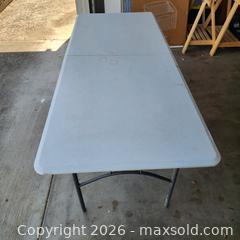 MaxSold Auction: Large Folding Table - Roseville (California, USA) PARTNER MANAGED Moving Online Auction - Jennifer Circle