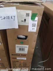 MaxSold Auction: Daymak Paris Deluxe - 500W 48V Low-Step E-Bike w/Pedal Assist - Orange - New In Box (79) - Toronto (Ontario, Canada) SELLER MANAGED Reseller Online Auction - Curity Avenue