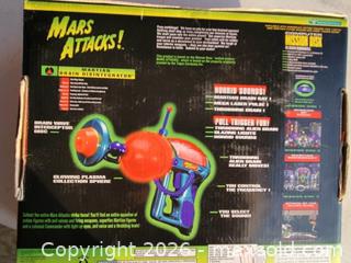 MaxSold Auction: New in Box Mars Attack Space Gun - Battery Op - East Zorra-Tavistock (Ontario, Canada) SELLER MANAGED Downsizing Online Auction - Highway 59 (hidden Valley Estates)