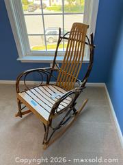 MaxSold Auction: Adirondack Rustic Bentwood Rocker B - Lower Macungie Township (Pennsylvania, USA) PARTNER MANAGED Downsizing Online Auction - Grandy Court