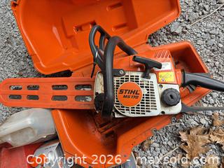 MaxSold Auction: Stihl MS 170 16 inch Chainsaw - South Frontenac (Ontario, Canada) SELLER MANAGED Moving Online Auction -  Pepper Lane