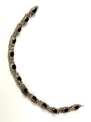 MaxSold Auction: Sterling Silver Bracelet with Colored Stones - Campbell (California, USA) PARTNER MANAGED Estate Sale Online Auction - Dell Avenue