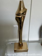 MaxSold Auction: Signed Mary Marx abstract contemporary bronze sculpture - very heavy - Toronto (Ontario, Canada) SELLER MANAGED Downsizing Online Auction - Thome Crescent