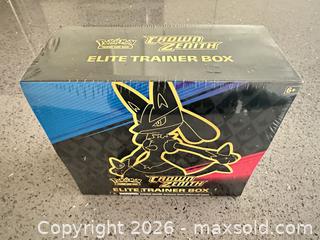 MaxSold Auction: Crown Zenith Pokemon ETB Sealed  - Vancouver (British Columbia, Canada) PARTNER MANAGED Estate Sale Online Auction -  East 7th Avenue (STORAGE)